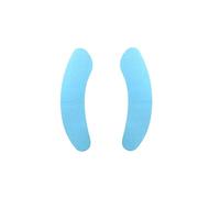JINGYAN Copriwater e Copri 2 Pz/Set Riutilizzabile Flanella Calda WC Sticker Coprisedili Lavabile Sedile del Water di Riempimento Tappetino da Bagno Coprisedile Universale(Light Blue)