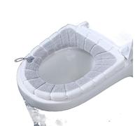 JINGYAN Copriwater e Copri Coprisedile per WC Bagno Cuscino per WC in Peluche Universale Famiglia Caldo Morbido Addensare Coprisedile per WC Scaldavivande Tappetino per Sgabello(Grey)