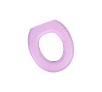 JINGYAN Copriwater Four Seasons Universal WC Sedile da Toilette Autoadesivo, Morbido Eva. Toilette addensata in Schiuma Lavabile a Forma di O Impermeabile(Pink)