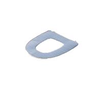 JINGYAN Copriwater Seggiolino per la Toilette Addensato Elastico a Forma di U Cuscino per Sedile per Uso Domestico(Blue)
