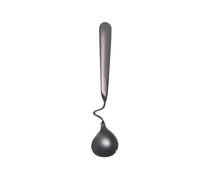 JINGYAN Cucchiai da cucina Teaspoon Coffee Mixing Spoon Sugar Dessert Ice Cream Scoop Tableware Kitchen(Schwarz)