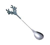 JINGYAN Cucchiaini da caffè Convenient Stirring Spoon Lightweight Stainless Steel Safe Fun Mixing Coffee Stir(D)