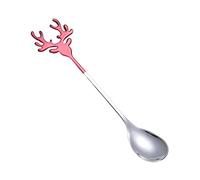 JINGYAN Cucchiaini da caffè Convenient Stirring Spoon Lightweight Stainless Steel Safe Fun Mixing Coffee Stir(E)