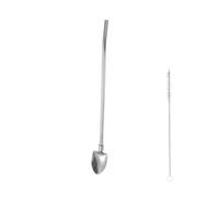 JINGYAN Cucchiaini da caffè Stainless Steel Coffee Spoon Retro Shovel For Ice Cream Creative Tea-spoon Tableware Bar Tool Accessories(Silver)