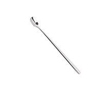 JINGYAN Cucchiaini da caffè Stainless Steel Long Handled Coffee Spoons Mixing Cold Drink Fruit Ice Cream Dessert Tea Spoon Drinking Tools(2)