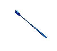 JINGYAN Cucchiaini da caffè Stainless Steel Long Handled Coffee Spoons Mixing Cold Drink Fruit Ice Cream Dessert Tea Spoon Drinking Tools(6)