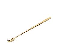 JINGYAN Cucchiaini da caffè Stainless Steel Long Handled Coffee Spoons Mixing Cold Drink Fruit Ice Cream Dessert Tea Spoon Drinking Tools(3)