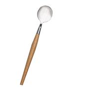 JINGYAN Cucchiaini da tè Fork Spoon Saladset Serving Spoons Kitchen Utensils Dinner Teaspoons Server Servers Tongs Wood Handle Cooking