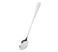 JINGYAN Cucchiaini da tè Long Handled Stainless Steel Coffee Spoon Flatware Ice Tea Cream Dessert For Picnic Kitchen Accessories