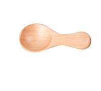 JINGYAN Cucchiaini da tè Small Wooden Spoons Teaspoons Children Milk Powder Dessert Short Handle Ice Cream Mini Spoon