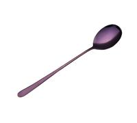 JINGYAN Cucchiaini da tè Stainless Steel Long Handle Korean Style Spoon Coffee Soup Drink Cereal Dessert Dinning Teaspoon Hot