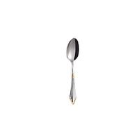 JINGYAN Cucchiaini da tè Teaspoons Silver Gold Dishwasher Safe Stainless Steel Teaspoon For Dessert Espresso Coffee Spoon