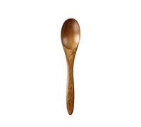 JINGYAN Cucchiaini da tè Wooden Spoon Bamboo Kitchen Cooking Utensil Tool Rice Soup Teaspoon Catering For Dropshipping