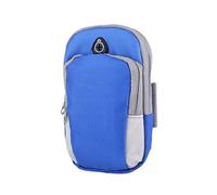 JINGYAN Custodie e cover per cellulari Sports Running Armband Bag Case Cover Running armband Universal Waterproof Sport mobile phone Holder Outdoor Sport Phone(Blue)
