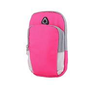 JINGYAN Custodie e cover per cellulari Sports Running Armband Bag Case Cover Running armband Universal Waterproof Sport mobile phone Holder Outdoor Sport Phone(Pink)
