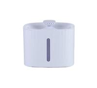 JINGYAN Distributore d'Acqua per Cani Cat Fountain Live Water Dispenser Flow Water Feeder Automatic Circulating Pet Water Basin Cat Dog Water Feeder