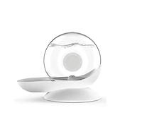 JINGYAN Distributore d'Acqua per Cani Cat Water Fountain Snails Automatic Bowl for Pets Dispenser with Filter Large Drinking Product(Grey)