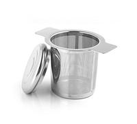 JINGYAN Filtri per il tè Stainless Steel Reusable Tea Infuser Strainer Teapot Loose Leaf Spice Filter Kitchen Accessories Stalk Net Leck