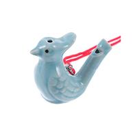 JINGYAN Fischietti Ceramic Water Bird Whistle Bath Music Toy Musical Instrument Gift