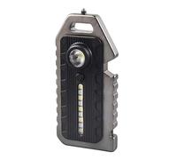 JINGYAN Fischietti Multifunctional Camping Whistle -C USB Rechargeable COB LED Flashlight with Pocket Work Lamp