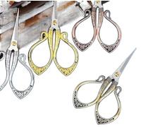 JINGYAN Forbici 4pcs Black Scissor For DIY Sewing Thread Cutting Tools Fabric Needlewor