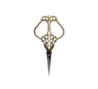 JINGYAN Forbici da cucina 1pc acciaio inossidabile vintage su misura forbici floreali cucito retrò for ricamo forbici(Bronze)