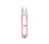 JINGYAN Forbici da cucina 1PCS U- A forma di acciaio inox forbici da ricamo Mini Piccolo Snips Trimming Nipper Filati Forbici per Stitch FAI DA TE Supplies (colore casuale)