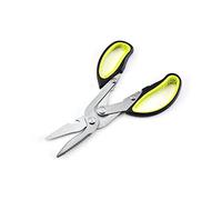 JINGYAN Forbici da cucina Kitchen Scissors 6 in 1 2cr13 Heavy Duty Curved Multifunctional Chicken Bone for Food Vegetable Fishing Cooking knife