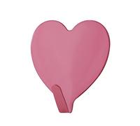 JINGYAN Ganci 2pcs Carino Heartshaped Hook Creativo metallo Forte Adesivo Pasta Parete Cuscinetto da Cucina Gancio Seamless cuore Dream Catcher(01)