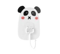 JINGYAN Ganci Multiuso Autoadesivo Gancio Grande Grande Gancio, Gancio da Cucina Multifunzionale Cartoon, Pasta Senza Soluzione di continuità./ Nessun Gancio di punzonatura Dietro la Porta(White)