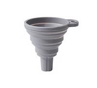 JINGYAN Imbuti Portable Silicone Folding Funnels Mini Collapsible Funnel Folding Funnels Liquid Dispensing Funnel Hopper Kitchen Tools