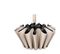 JINGYAN Ombrelli Automatic Umbrella Sunshade Anti-wind Male Sunny and Rainy Dual Purpose Umbrellas
