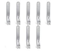 JINGYAN Palanchini 8 Pieces Mini Pry Bar Stainless Steel Flat Multifunction Small Crowbar Survival Opener Tool Set