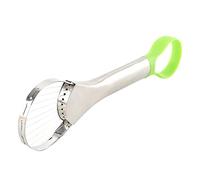JINGYAN Pelapatate Utensili per Frutta e Verdura Affettatrice per Avocado in Acciaio Inossidabile Coltello per sbucciare Pitaya Kiwi Affettatrice per pelapatate Gadget da Cucina Accessori