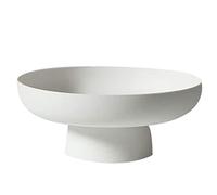 JINGYAN Piatti da portata Fruit Dish Round Drain Fruit Basket Modern Style Container for Kitchen Counter(Green)