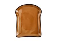 JINGYAN Piatto da Pranzo Bread Shaped Dessert Plate Fruit Salad Dessert Plate