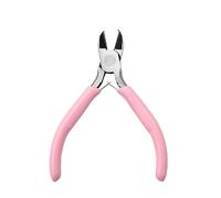 JINGYAN Pinze Handle Nickel Iron Single Section Round Concave Pliers Handmade Jewellery Making Hardware Tools Pointed Nose