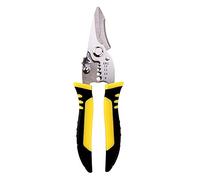 JINGYAN Pinze Multifunctional Wire Stripper Pliers Cable Cutter Needle Nose Crimping Stripping Hand Tool Rubber Handle for Electrician(SP02)
