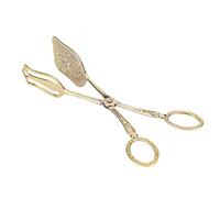 JINGYAN Pinze per Ghiaccio Durable Zinc Alloy Bread Tong Home Multi-Functional Kitchen Utensils Buffet Cooking Tool Food Clip Pastry Clamp Barbecue Clips