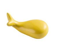 JINGYAN Poggiabacchette Forma di Balena Creativa delle Bacchette di Ceramica dei titolari della tavola della Cucina della Cucina(Yellow)