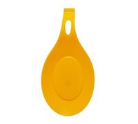 JINGYAN Poggiamestolo Silicone Spoon Rest Kitchen Insulation Mat Place mat Holder Cooking Tool spoon mats for kitchen,stand for spoons(Orange)
