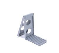 JINGYAN Porta Cucchiaio Foldable Kitchen Desktop Pot Lid Holder Multi-Function Cutting Board Spoon Pan Cover Drain Drying Rack Cooker Stand Pot Holder(Grey)