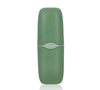 JINGYAN Porta spazzolini Toothbrush Case Toothpaste Container Travel Rinsing Cup Daily Use Teeth Cleaning Mug Business Trips Camping(Green)