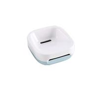 JINGYAN Portasapone Scatola di Sapone Scatola Sapone a Doppio Strato Portatile per Bagno e Toilette