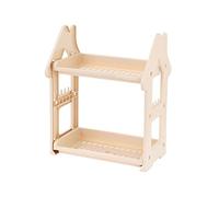JINGYAN Portaspezie Storage Rack Kitchen Spice Jar Bottle Seasoning Rack Decoration Organizer Shelf Home Holder Desktop Racks