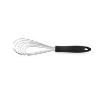 JINGYAN Porzionatori da gelato 11" Flat Silicone Whisk Manual Egg Beater Mixer Kitchen Baking Utensil Milk Cream Butter Tools Accessories
