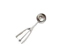 JINGYAN Porzionatori da gelato Ice Cream ScoopTools Stainless Steel Spring Handle Mash Potato Watermelon Ball Scoop Home Kitchen(M)