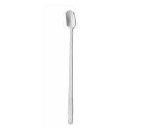 JINGYAN Porzionatori da gelato Long Handle Coffee Spoon Stainless Steel Gold Silver Tableware Kitchen Bar Dessert Ice Cream Milk Retro Decoration