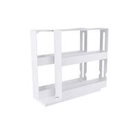 JINGYAN Rack e scaffali Cucina Spice Rack Doppio stoccaggio Cibi da Scaffale rotante Scacco per per cucina Organizer Bagno