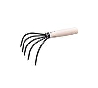 JINGYAN Rastrelli Sharp claw harrow gardening tools hand tiller ergonomic lawn anti-bending anti-rust carbon steel loose